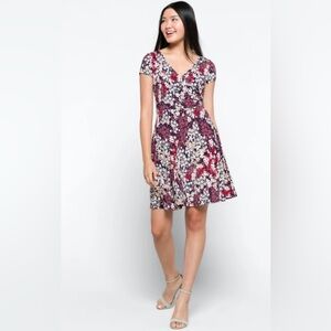 Kaileigh Amandine Knit Floral Dress
Women's M Navy